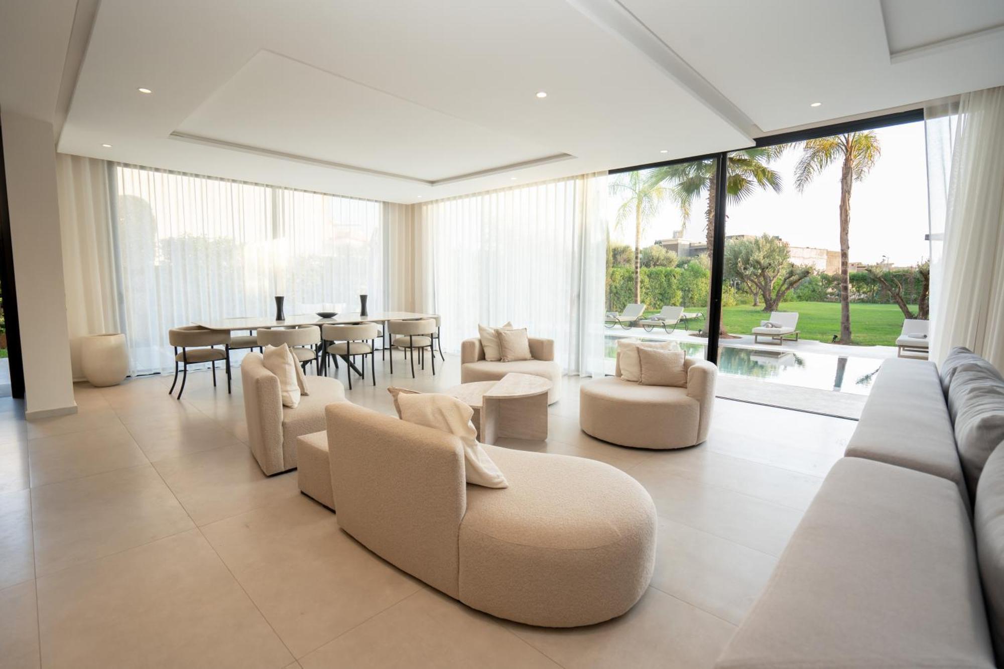 Argana Moderne Et Luxueuse Piscine Chauffee